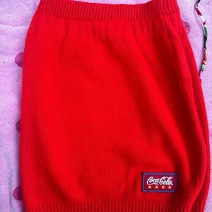 Vintage Coca-Cola mini skirt